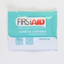 Ферстэйд (firstaid) салфетка спиртовая антисептическая 135х185мм